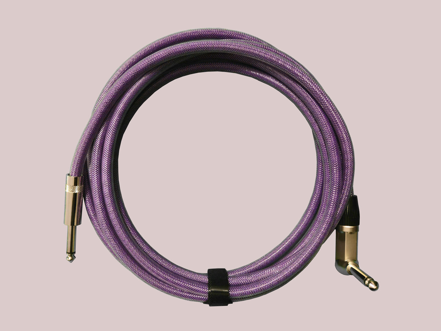 Cable Instrument BASS/ Guitare MONO 3 mètres VIOLET