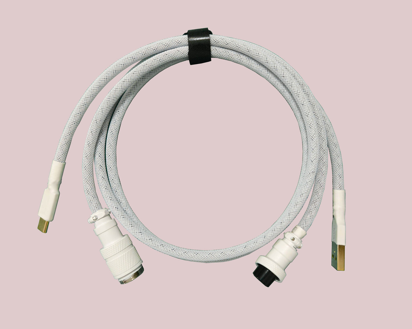 Cable Clavier Aviator Blanc sur Blanc 1,5 M