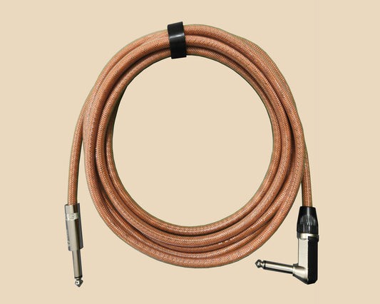Cable Instrument BASS/ Guitare MONO 3 mètres ORANGE