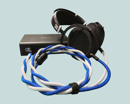 Cable audio pour casque (HIFIMAN,Audeze,Focal,Sony,ect...) Jack 6.35 1.5 M